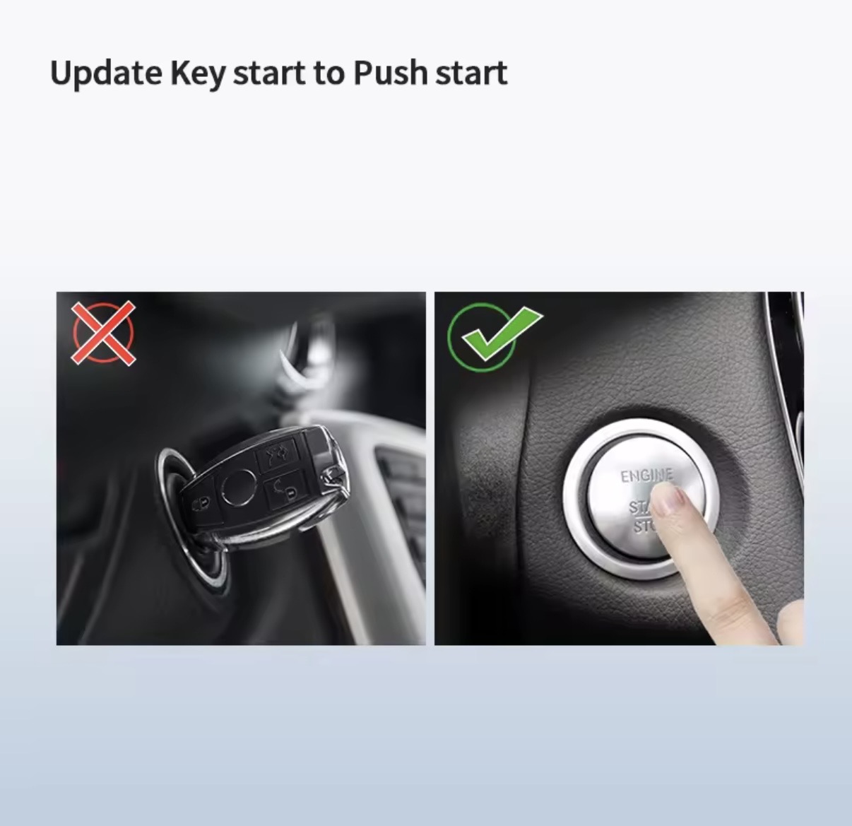 Neues System: Start/Stop Taste